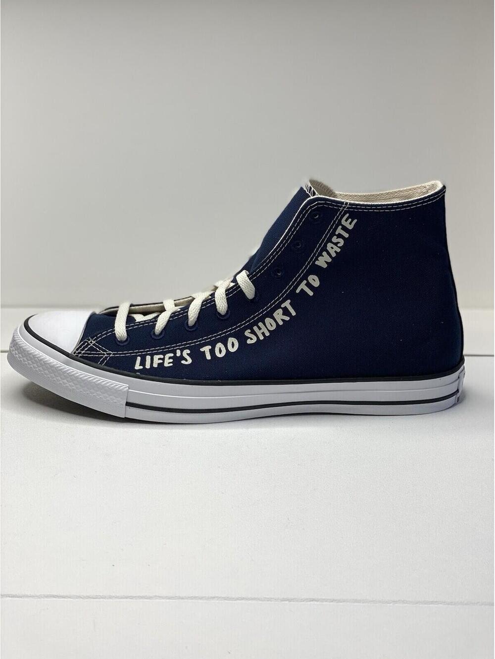 Converse All Star Chuck Taylor Hi ‘Life’s Too Short To Waste’ Men’s 12 BNIB